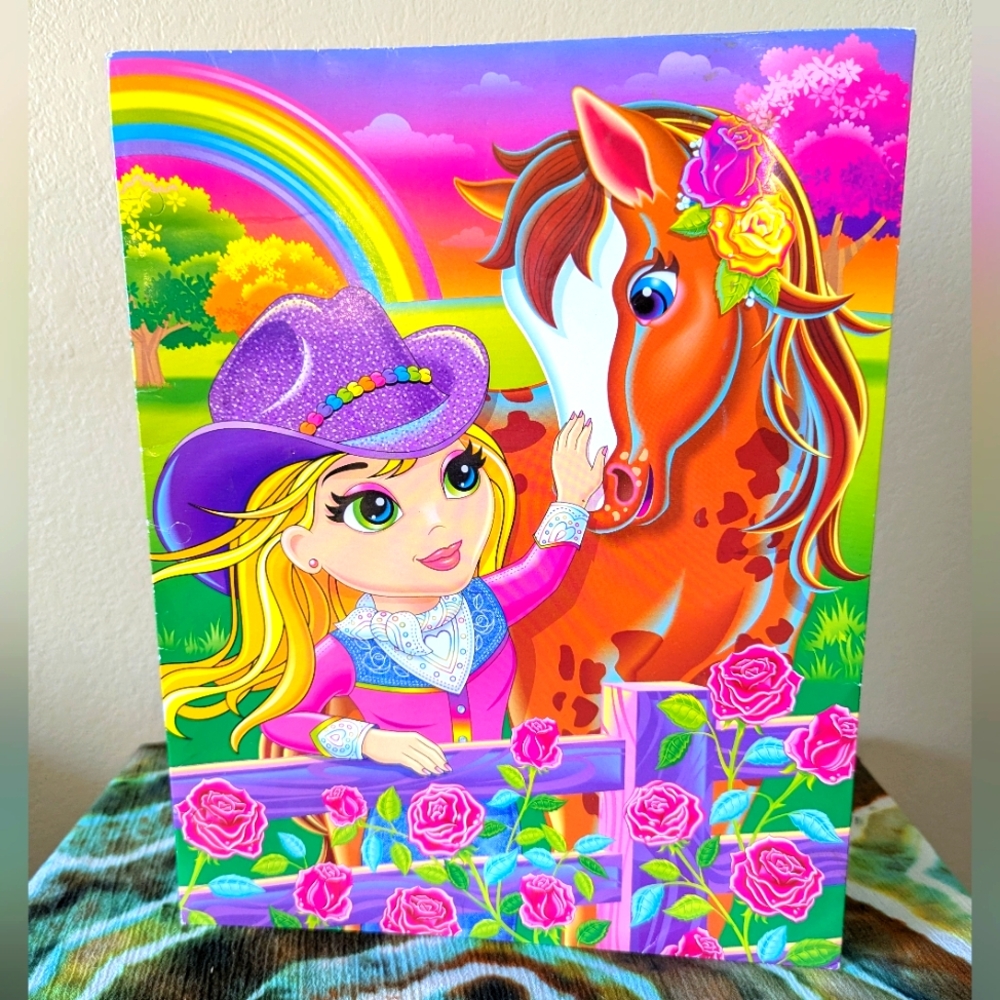 Lisa Frank Cheyenne and Rainbow Chaser Folder
